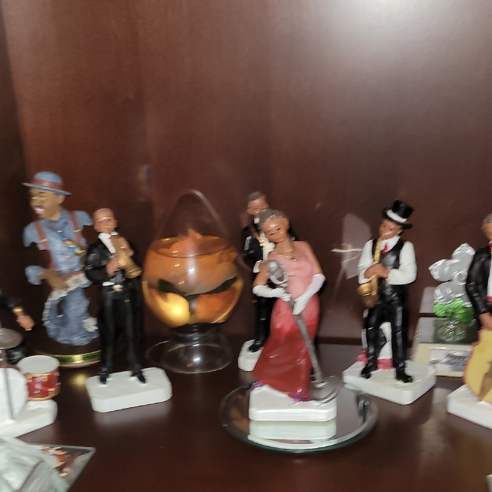 Jazz Musician Figurine Set